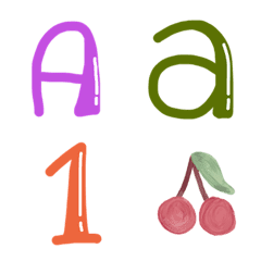 [LINE絵文字] abc font ver.2の画像