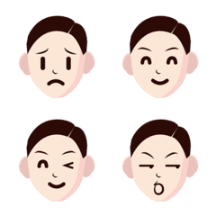 [LINE絵文字] faces of the Boy 2022の画像