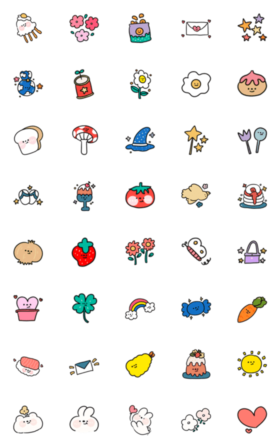 [LINE絵文字]Pikkalik : Emoji 1の画像一覧