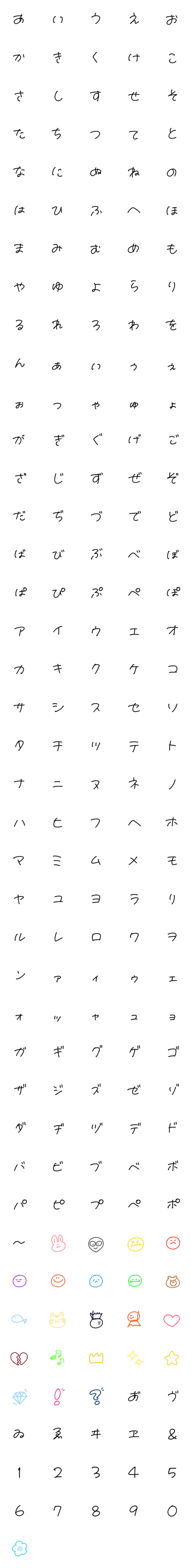 [LINE絵文字]おれのふぉんとですの画像一覧