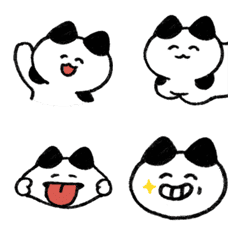 [LINE絵文字] Emoji of the Lazy Cat 1の画像