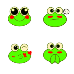 [LINE絵文字] frogexpress feelingsの画像