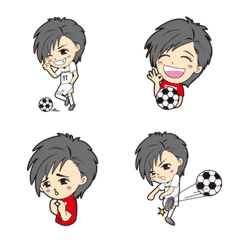 [LINE絵文字] サッカー少年11の画像