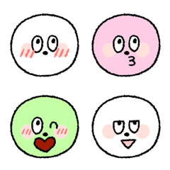 [LINE絵文字] Hey Dango Chan！の画像