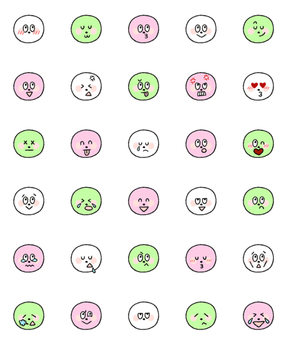 [LINE絵文字]Hey Dango Chan！の画像一覧