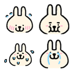 [LINE絵文字] Rabbit Emoji^の画像