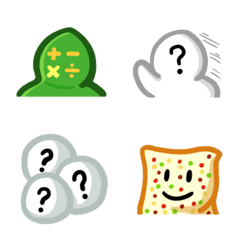 [LINE絵文字] Colordot and Grassy's emoji -1st editionの画像