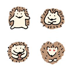 [LINE絵文字] hedgehog sanの画像