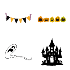 [LINE絵文字] イタズラしちゃうぞ！ハロウィン絵文字の画像