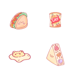 [LINE絵文字] Food cute <3の画像