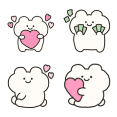 [LINE絵文字] Emoji bear: pikkalikの画像