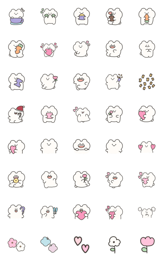 [LINE絵文字]Emoji bear: pikkalikの画像一覧