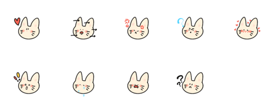 [LINE絵文字]reactioncatの画像一覧