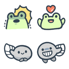 [LINE絵文字] awesome frogの画像