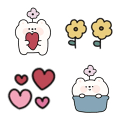 [LINE絵文字] Pikkalik ; emoji bear 10の画像