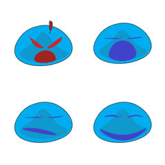 [LINE絵文字] Slime temperamentalの画像