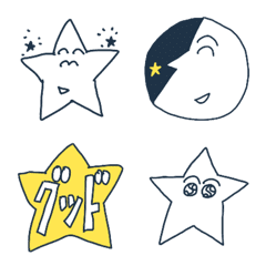 [LINE絵文字] Star with meの画像