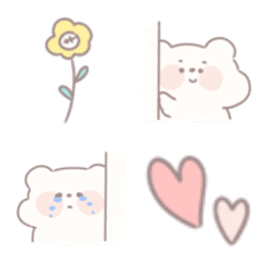 [LINE絵文字] Pikkalik : Bear Bear emoji.の画像