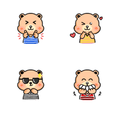 [LINE絵文字] Sa mak mini  bearの画像