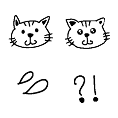 [LINE絵文字] うちの猫①の画像