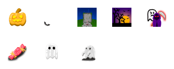 [LINE絵文字]Halloween is comingの画像一覧