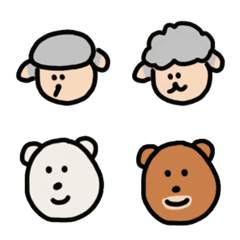 [LINE絵文字] Strong Strong Sheep's Emojiの画像