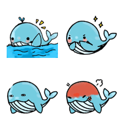 [LINE絵文字] CUTE  whaleの画像