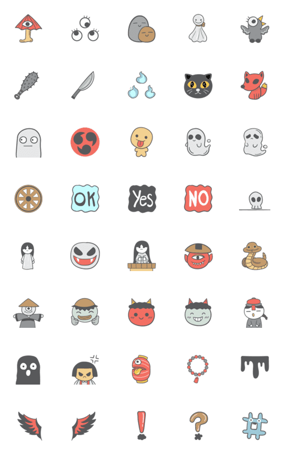 [LINE絵文字]Ghost Town Animated Emojiの画像一覧