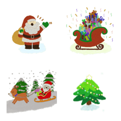 [LINE絵文字] Christmas masの画像