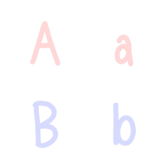 [LINE絵文字] Letter ABCの画像