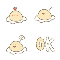 [LINE絵文字] little egg flowerの画像