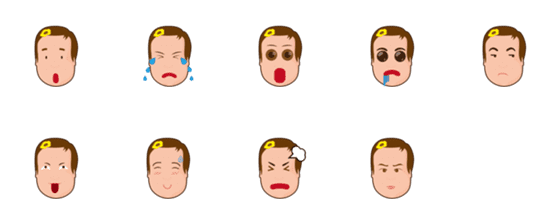 [LINE絵文字]baby emoji stickers.の画像一覧