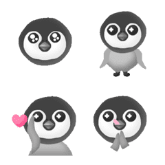 [LINE絵文字] Hi baby penguin Animation emojiの画像