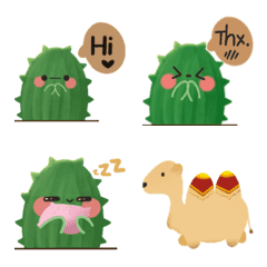 [LINE絵文字] CuteCactusの画像