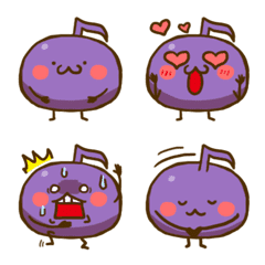 [LINE絵文字] small tone bean emojiの画像