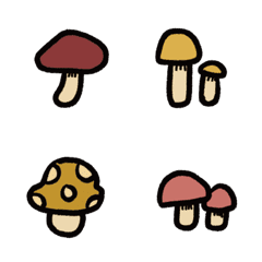 [LINE絵文字] Have a mushroom dayの画像