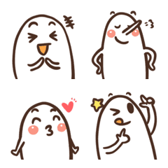 [LINE絵文字] Ghost Ray Emoji1の画像