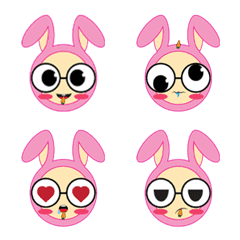 [LINE絵文字] Cindy the little rabbitの画像