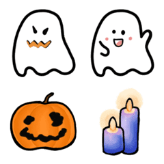 [LINE絵文字] Tiny Emoji for Halloweenの画像