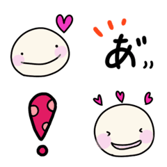 [LINE絵文字] シンプル⭐︎カラフル⭐︎絵文字の画像