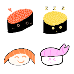 [LINE絵文字] - YUMMY SUSHI -の画像