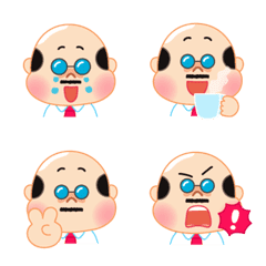 [LINE絵文字] Linefriends Boss Cute Emojiの画像