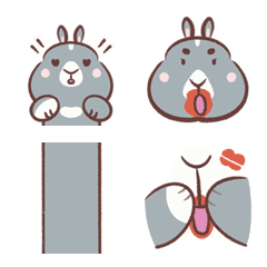 [LINE絵文字] OHIO Rabbitの画像