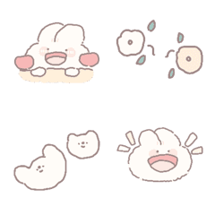 [LINE絵文字] Rabbit cute emoji .の画像