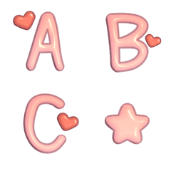 [LINE絵文字] ABC #05の画像