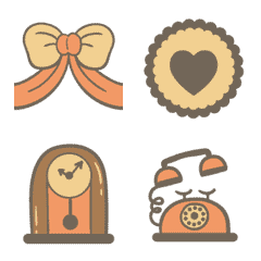 [LINE絵文字] Love Vintage (animated emoji)の画像