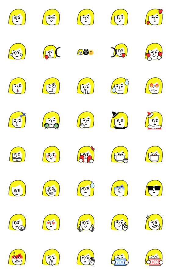 [LINE絵文字]BROWN ＆ FRIENDS James Animation Emojiの画像一覧