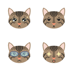 [LINE絵文字] 9F_Bengal catの画像