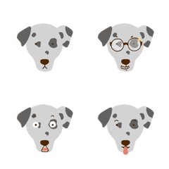 [LINE絵文字] 9F_Dalmatian dogの画像