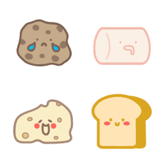 [LINE絵文字] soft foodの画像